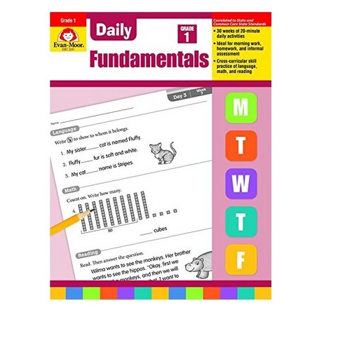 [Evan-Moor Educational Publishers]에반무어 Daily Fundamentals 1 : Text Book, Evan-Moor Educational Publishers