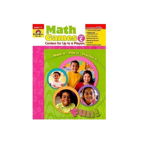 [Evan-Moor Corp]Math Games Level C (Paperback), Evan-Moor Corp