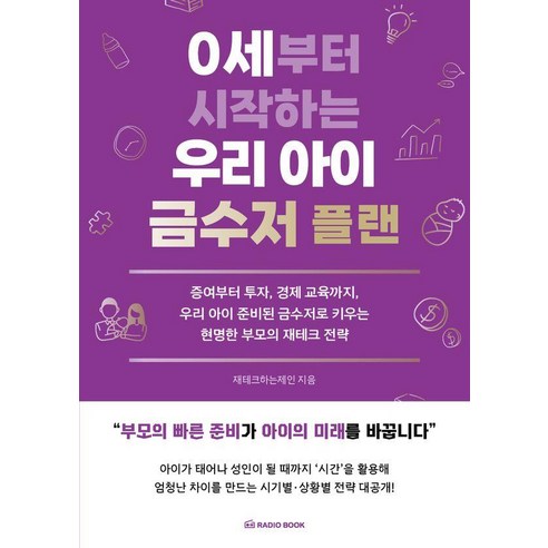 0세부터 시작하는 우리 아이 금수저 플랜, 라디오북, 재테크하는제인