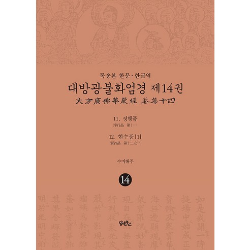 독송본 한문·한글역 대방광불화엄경 14: 정행품 현수품(1):, 담앤북스