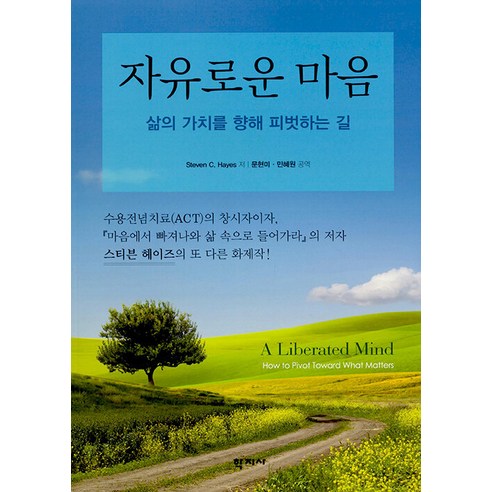 [학지사]자유로운 마음 : 삶의 가치를 향해 피벗하는 길, 학지사, 스티븐 헤이즈