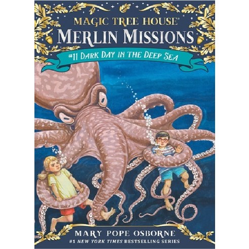 [GoldenBooks]Dark Day in the Deep Sea - Merlin Mission #11 (Paperback), GoldenBooks