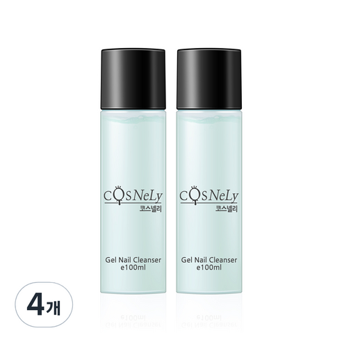 코스넬리 젤네일 클렌저, 100ml, 4개