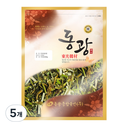 동광종합물산 곽향 배초향 국내산, 600g, 5개, 5개