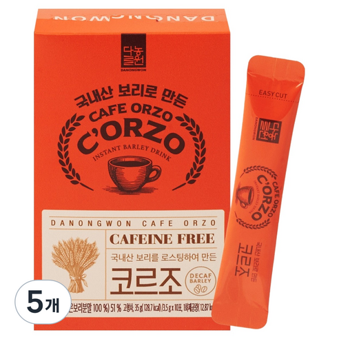다농원 코르조 보리차, 5개, 10개입, 3.5g