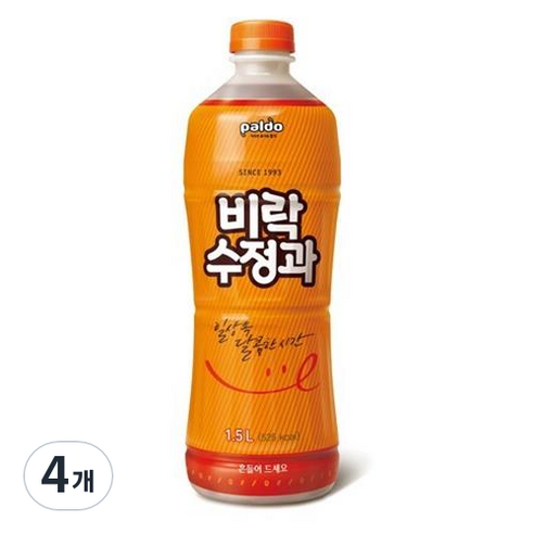 팔도 비락수정과, 1.5L, 4개