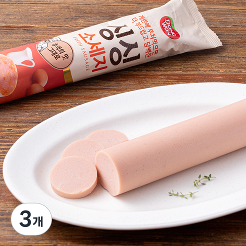 동원 싱싱 소세지, 300g, 3개