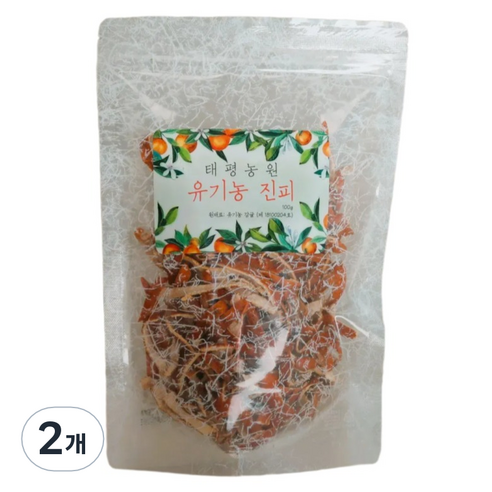 태평농원 유기농 진피, 400g, 2개