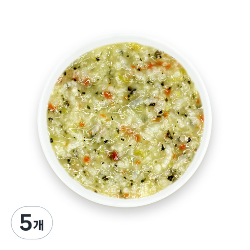 짱죽 실온 이유식 중기, 160g, 5개, 모듬야채죽