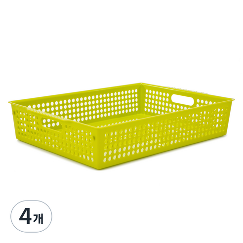 리템 센스업 바스켓 5호, GREEN, 4개