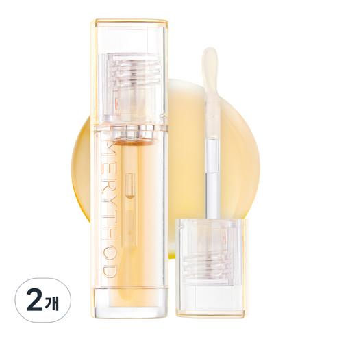 메리쏘드 블링츄 립 오일 3.5ml, 01 허니, 2개