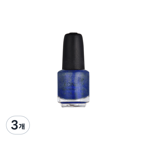 코나드 스폐셜 네일 폴리쉬 - S27, 블루 펄, 5ml, 3개