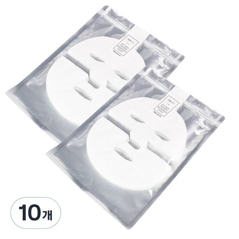 코아코스 DIY 스킨투웨이 마스크시트 순면 거즈, 10개