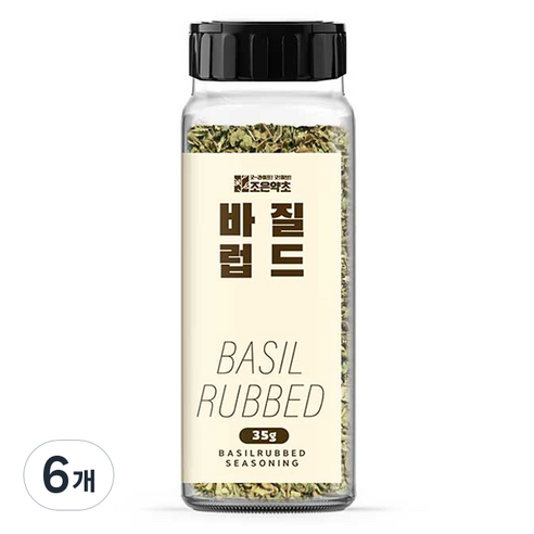 조은약초 바질 럽드, 35g, 6개
