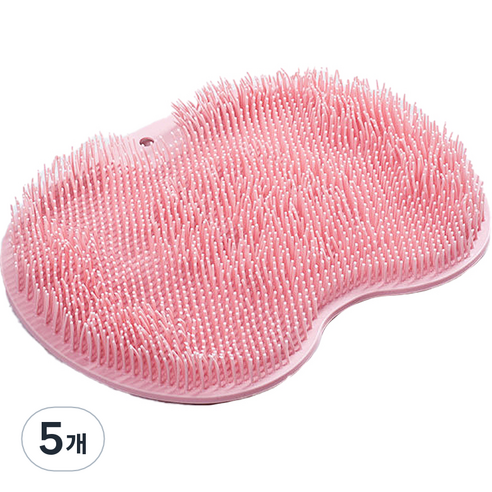 컬라피 발 브러쉬 매트 핑크 325g, 1개입, 5개