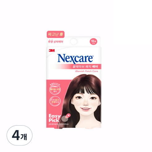 3M All New 넥스케어 블레미쉬 패치 케어, 18개입, 4개