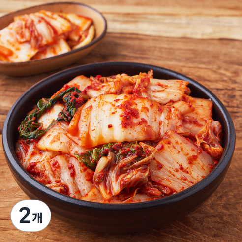 농가식품 알뜰 맛김치, 3kg, 2개