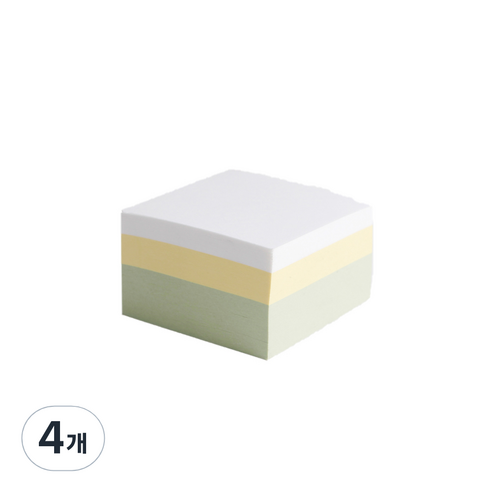 소소문구 Memo Ricecake GreenGrape, 백색, 노랑색, 연녹색, 4개