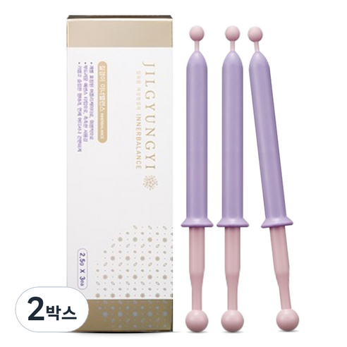 질경이 이너밸런스 여성청결제, 7.5g, 2박스