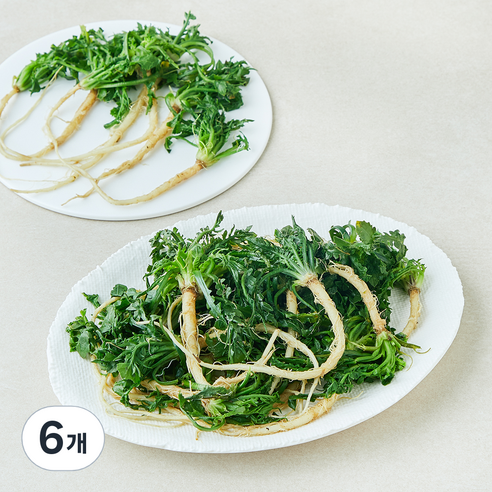 국내산 데친 냉이, 250g, 6개