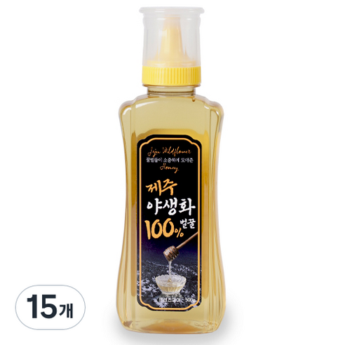 프렌즈파머 제주 야생화 벌꿀, 500g, 15개