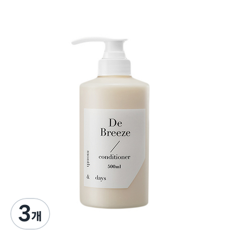 먼스앤데이즈 디 브리즈 컨디셔너, 3개, 500ml