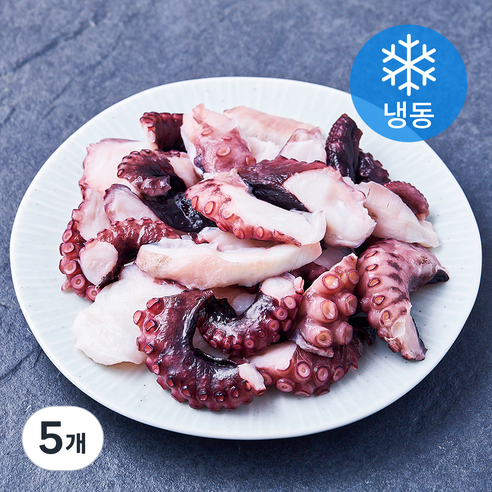 와일드캐치 문어 샐러드용 (냉동), 5개, 250g