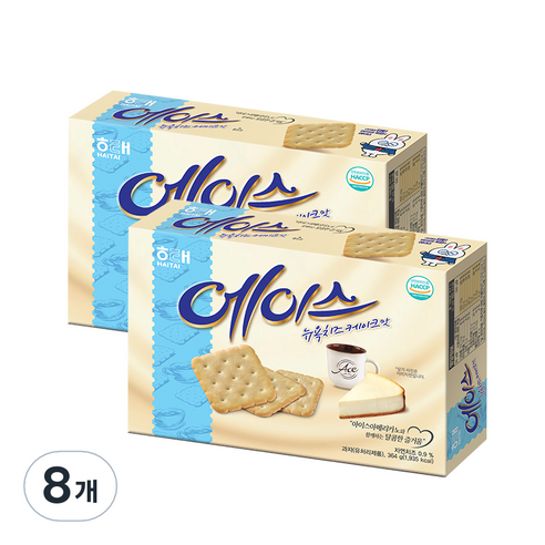 에이스 뉴욕치즈케이크맛, 364g, 8개