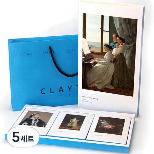 빅토리아 차 선물세트 2호, 얼그레이 5p + 페퍼민트 5p + 로즈플라워 5p, 5세트