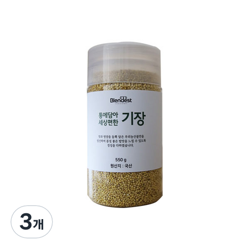 블랜디스트 통에담아 세상편한 기장, 550g, 3개