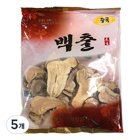 동광종합물산 백출, 70g, 5개