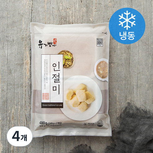 유기방아 인절미 (냉동), 480g, 2개