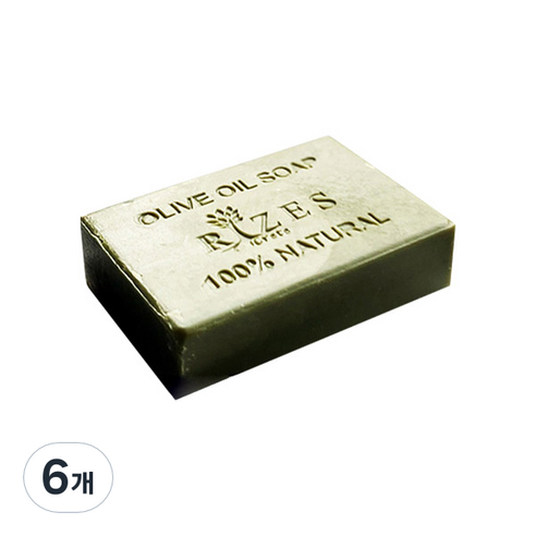 리제스크레타 네츄럴 올리브비누, 87g, 6개