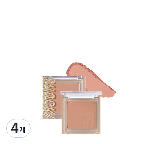 토니모리 더 쇼킹 스핀오프 블러셔 5.5g, 05 빈티지누드, 4개