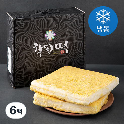 착한떡 제수용 콩시루떡 (냉동), 600g, 3개입, 2개