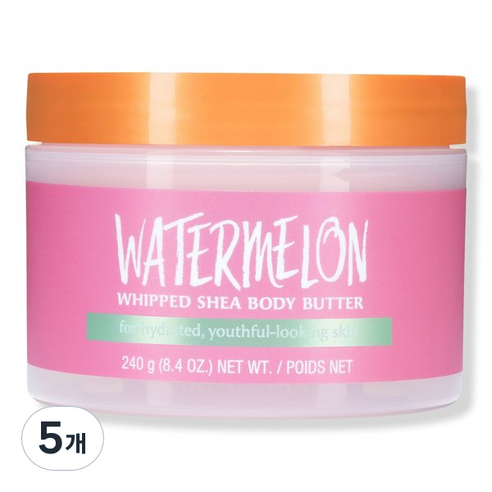 트리헛 휩 시어 바디 버터 워터멜론, 5개, 240g