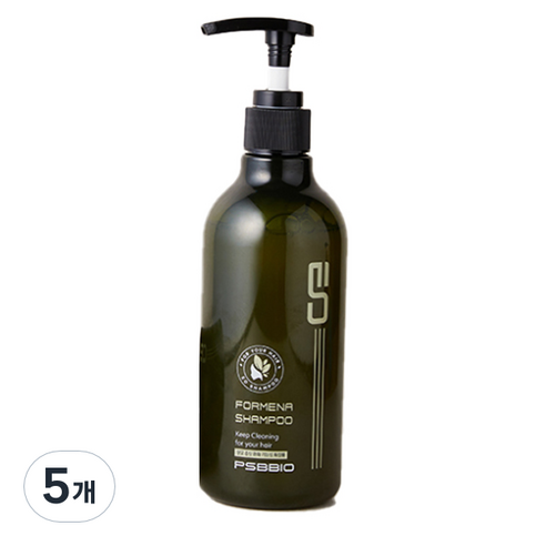 이오 포미나 탈모완화 기능성 샴푸, 5개, 300ml