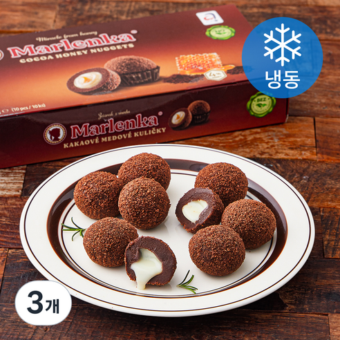 말렌카 허니너겟 코코아 디저트 (냉동), 235g, 3개