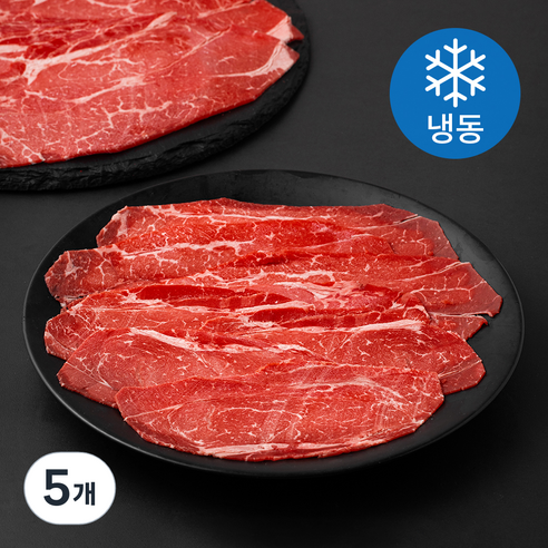 굿미트찹 미국산 초이스 척아이롤 샤브용 (냉동), 5개, 1.5kg
