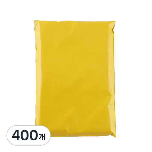 HDPE 택배봉투 샛노랑, 400개