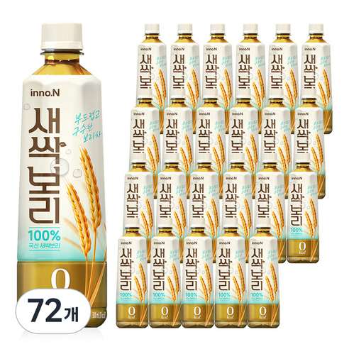innoN 10일의 발아차 새싹보리, 500ml, 72개