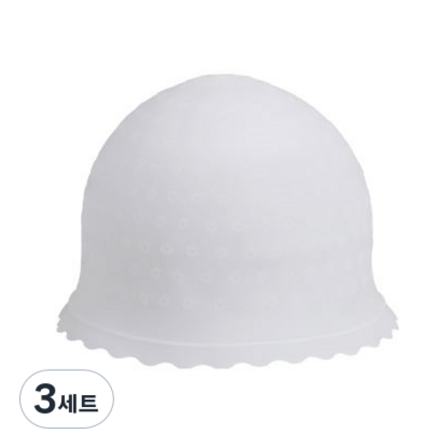 그레이거 실리콘 매직칼라캡 + 니들, 랜덤색상, 3세트