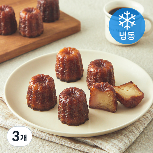 바닐라향 까놀레 (냉동), 30g, 8개입, 3개