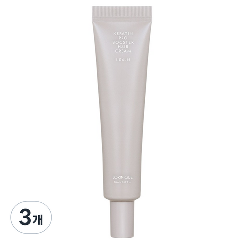 로리니크 L04-N 케라틴 프로 부스터 노워시 단백질 영양 크림 헤어에센스, 20ml, 3개