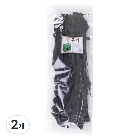 완도 새벽바다 건 곰피, 350g, 2개