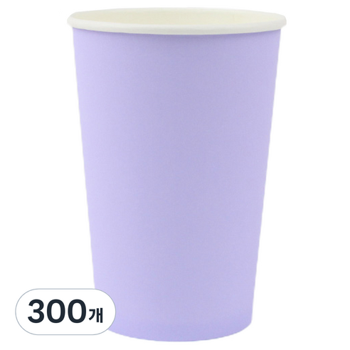 아이엔피 파스텔 종이컵 라벤더 390ml, 1개입, 300개