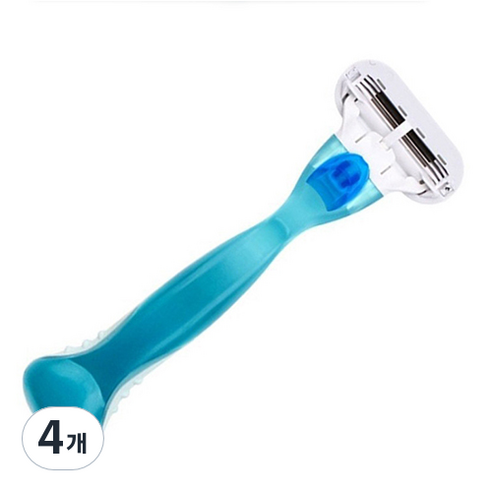 메디치트 여성용 3중날 면도기, 4개, 1개입
