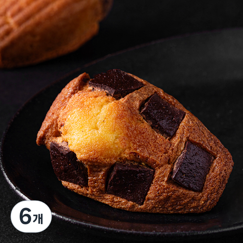 메종엠오 소금초코 마들렌, 35g, 6개