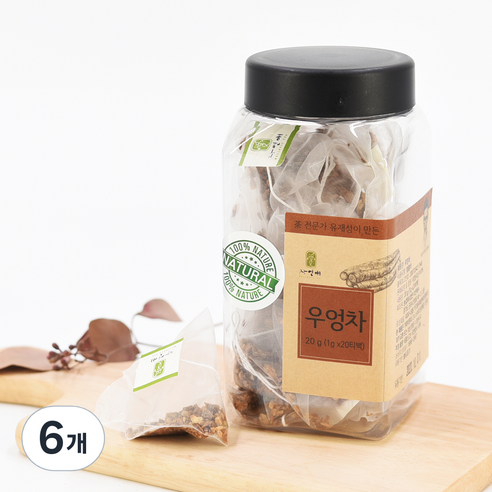자연애 우엉차, 1g, 20개입, 6개