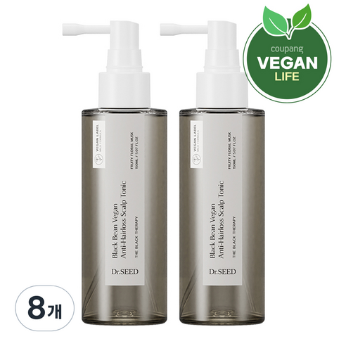 닥터시드 블랙빈 비건 탈모 두피 헤어토닉, 150ml, 8개